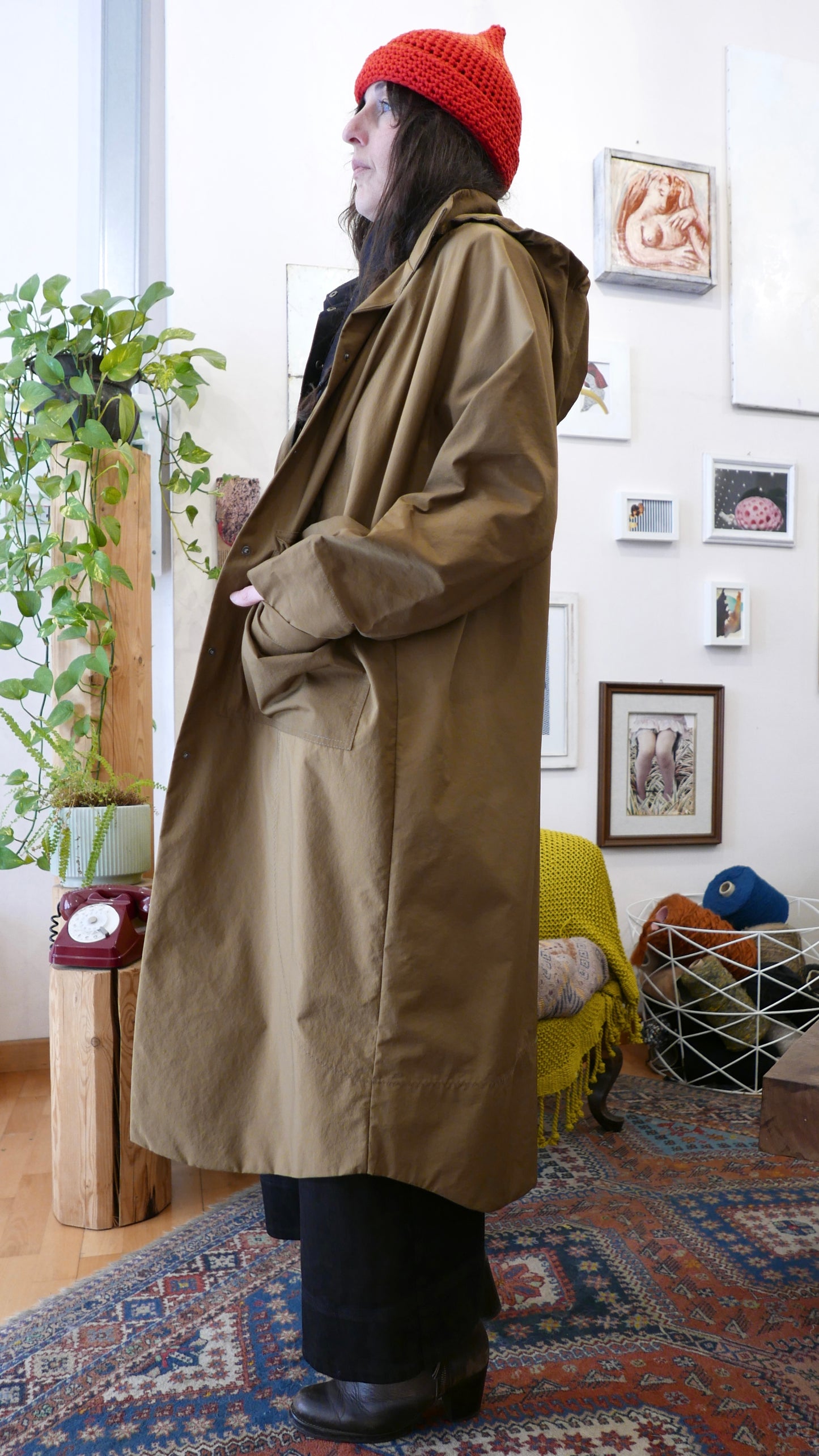 Impermeabile Leggero Liquirizia