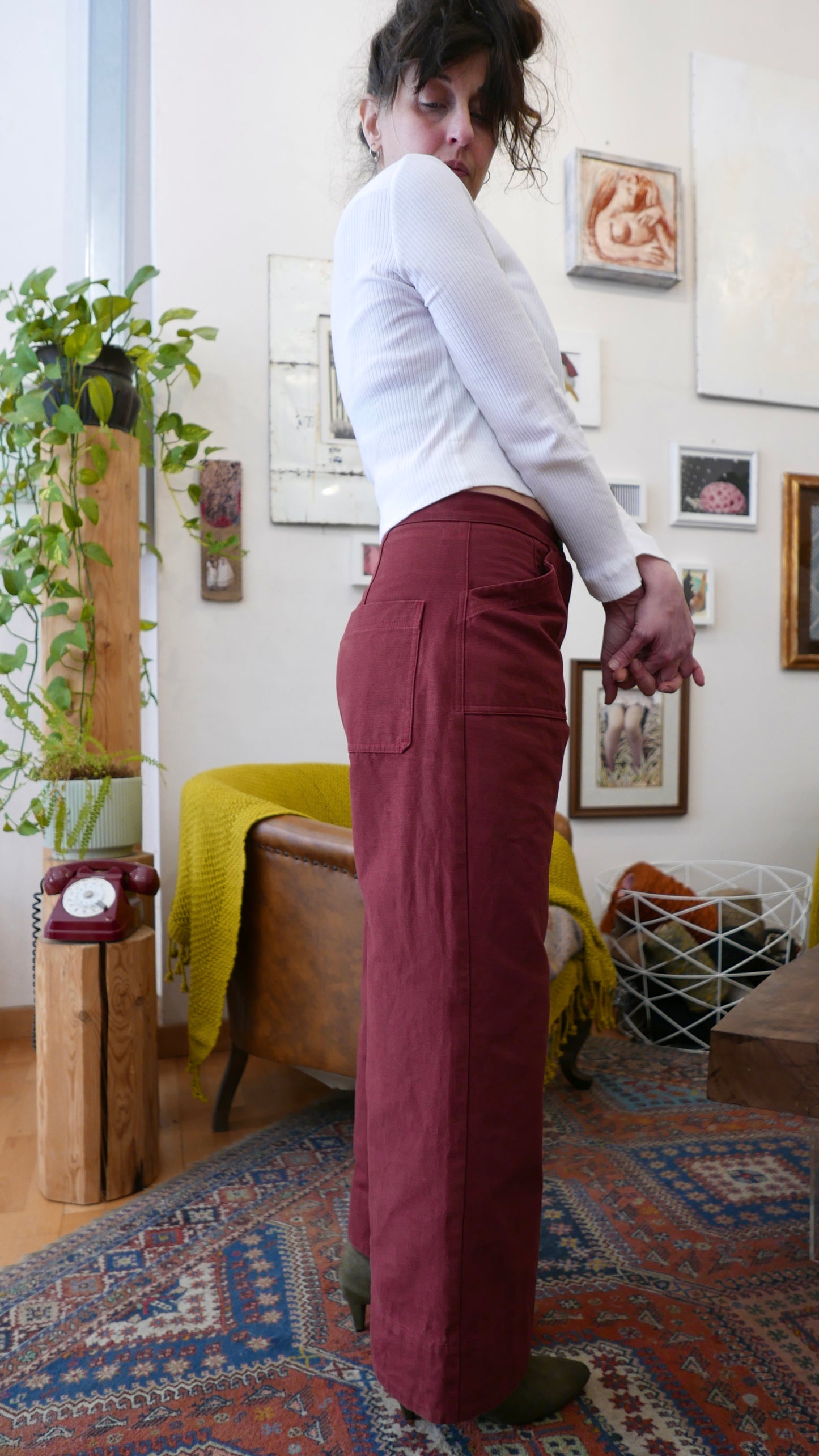 Pantalone Work Canvas