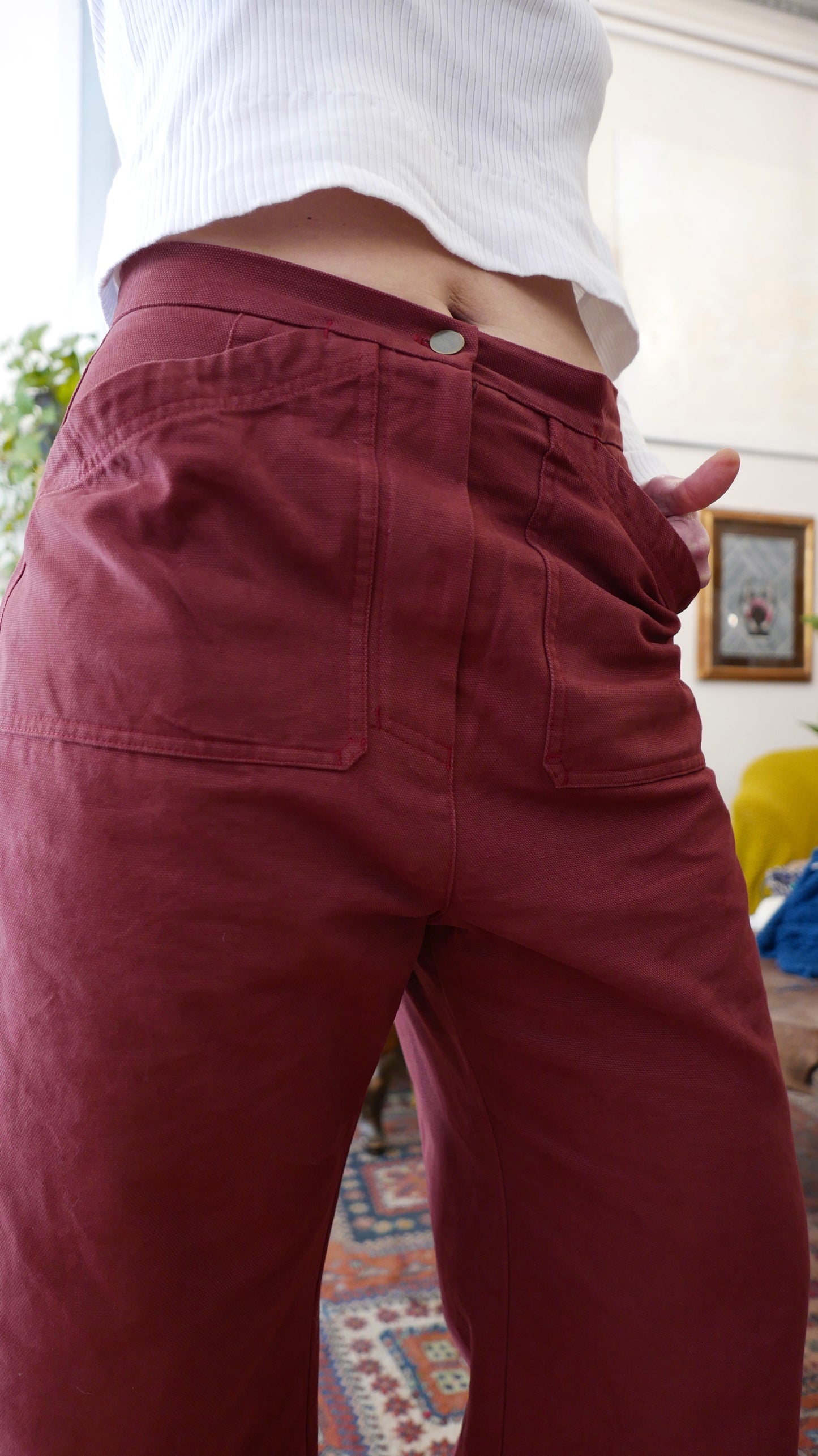 Pantalone Work Canvas