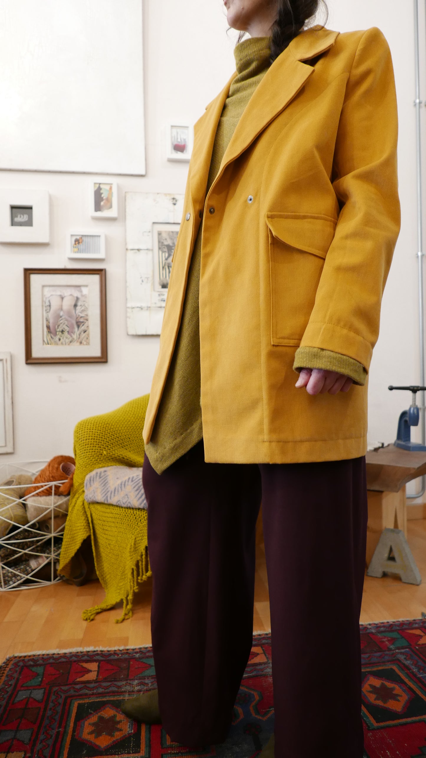 Blazer Canvas Cotone