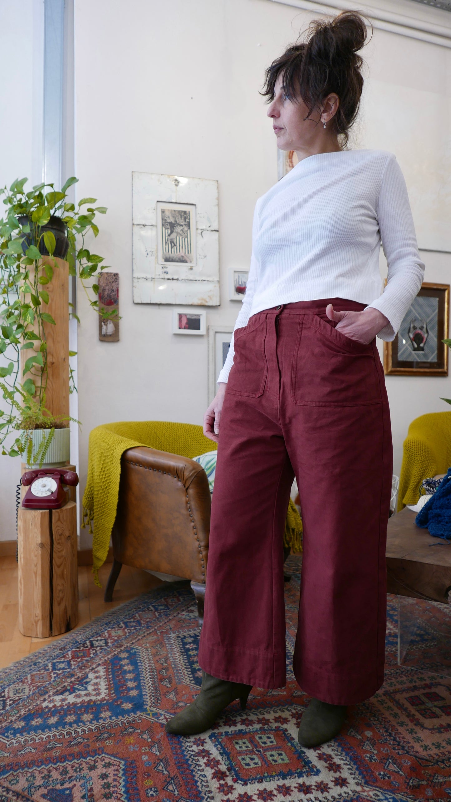 Pantalone Work Canvas